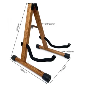 Wooden A-Frame Guitar Stand（Detachable / Premium）