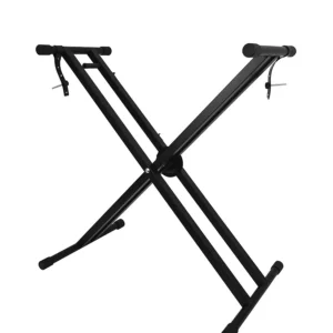 Heavy-Duty X Keyboard Stand – Puller Height Adjustment