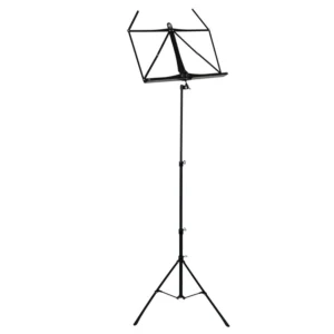 Upgraded Small Music Stand with Adjustable Page Holder – Foldable Lightweight Tripod OEM Wholesale
