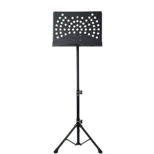 Upgraded Adjustable Music Stand with Angle-Adjustable Plate – Heavy Duty Tripod OEM Wholesale