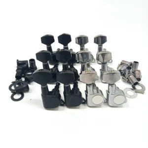 Sealed Zinc Alloy Guitar Machine Heads Set (6-in-Line)