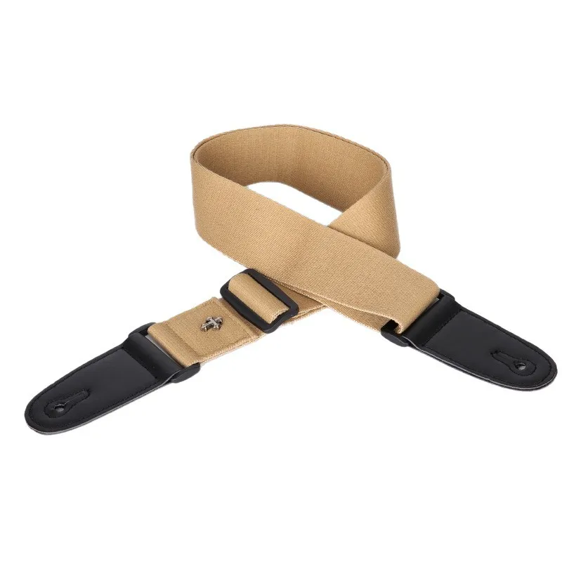 Adjustable Fabric Guitar Strap with Reinforced Ends - Image 3
