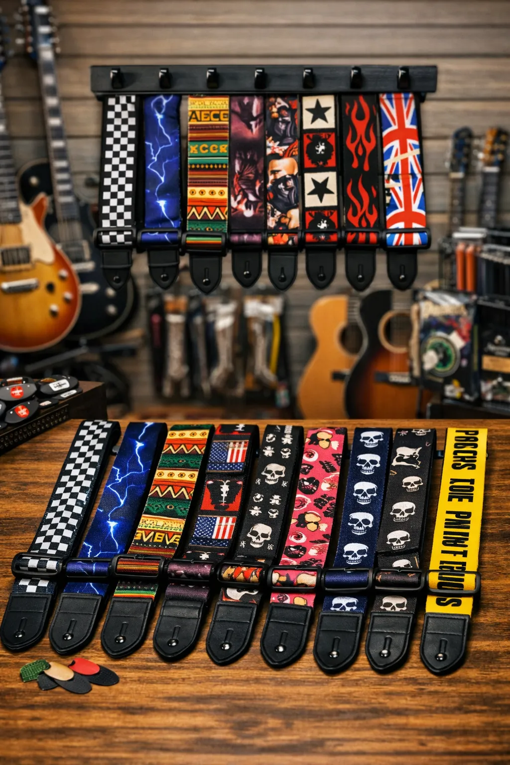 Custom Printed Guitar Strap