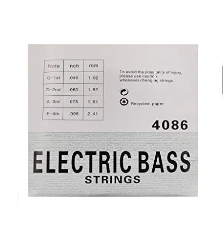 Nickel Plated Steel Electric Bass Strings - Image 2