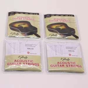 Acoustic Guitar Strings Set (.010–.046 Gauge)